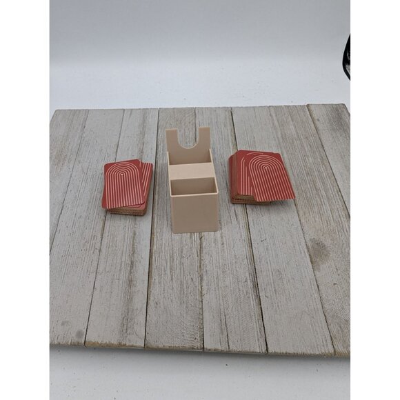Vintage Probe Game of Words No. 200 1964 Replacement Card Holder Plus Red Cards - Picture 2 of 6